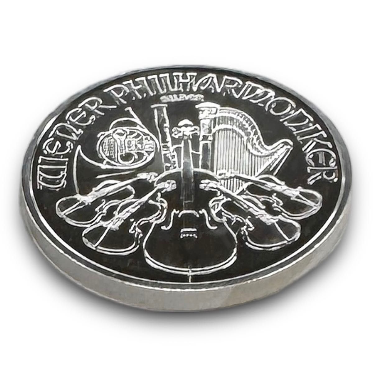 045-SU【2024年発行】オーストリアウィーンフィル銀貨 1.50ユーロ 1オンス 銀貨 2枚セット FINE SILVER 