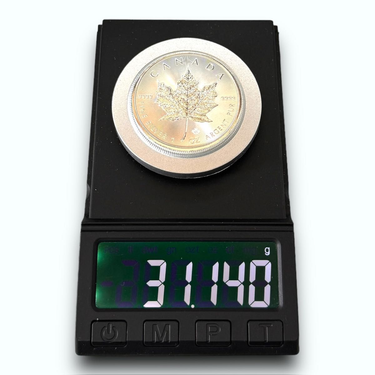 053-SM【2024年発行】カナダ メイプルリーフ 5ドル 1オンス 銀貨 FINE SILVER