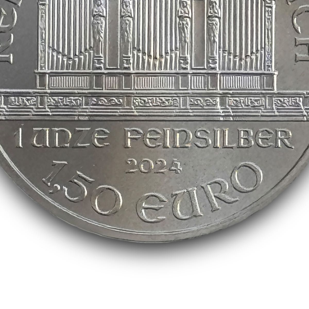 024-SU【2024年発行】オーストリア ウィーンフィル銀貨 1.50ユーロ 1オンス 銀貨 FINE SILVER