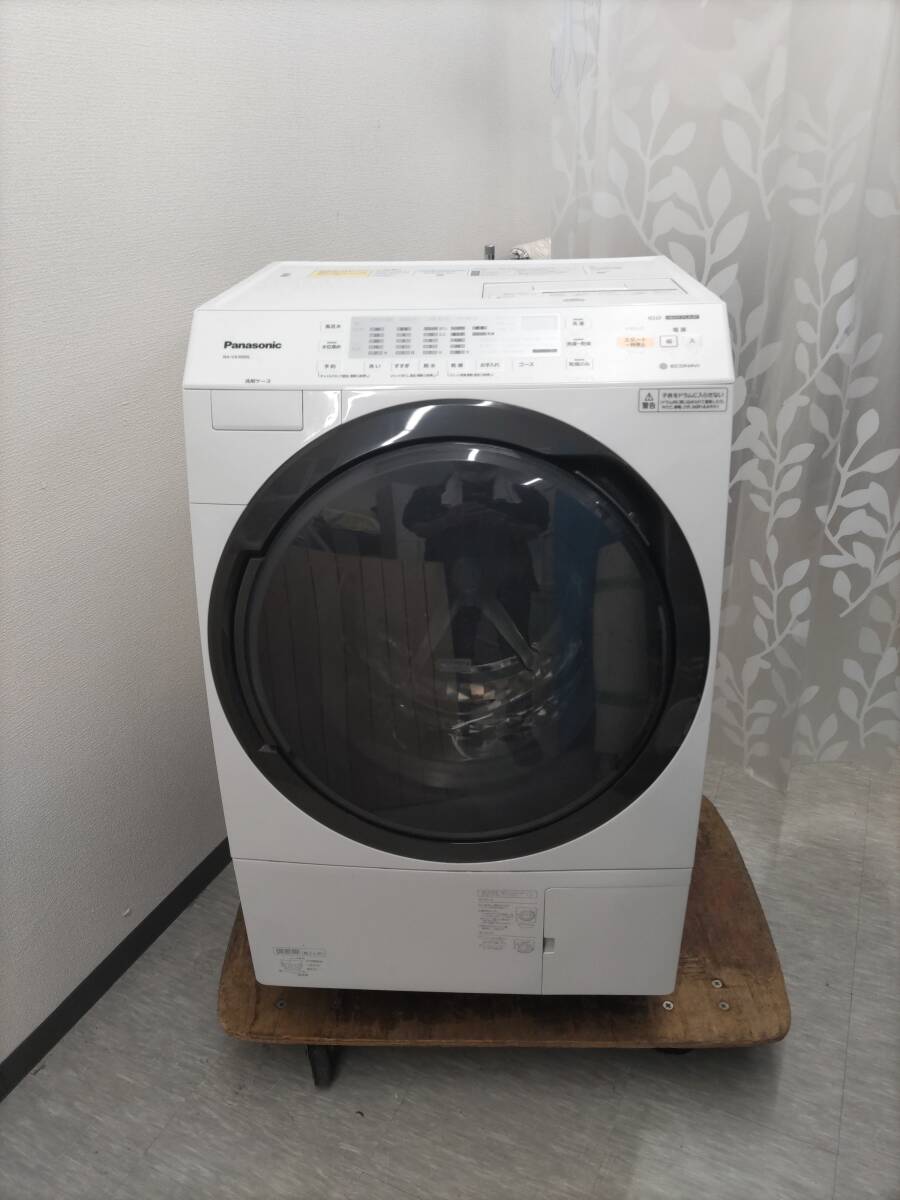 【Panasonic】 パナソニック ななめドラム洗濯乾燥機 10kg 左開き NA-VX3900L 2019年製の画像1
