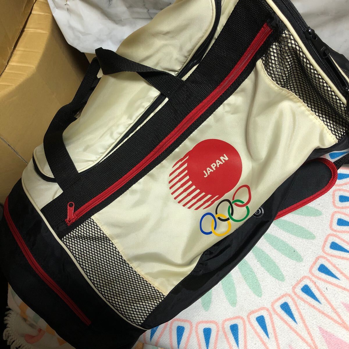 MIZUNO オリンピック ボストンバッグの画像1