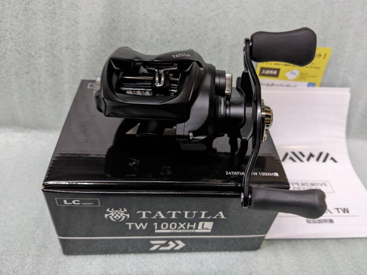  new goods unused Daiwa 24TATULAta toe laTW 100XHL accessory equipping bus left steering wheel 