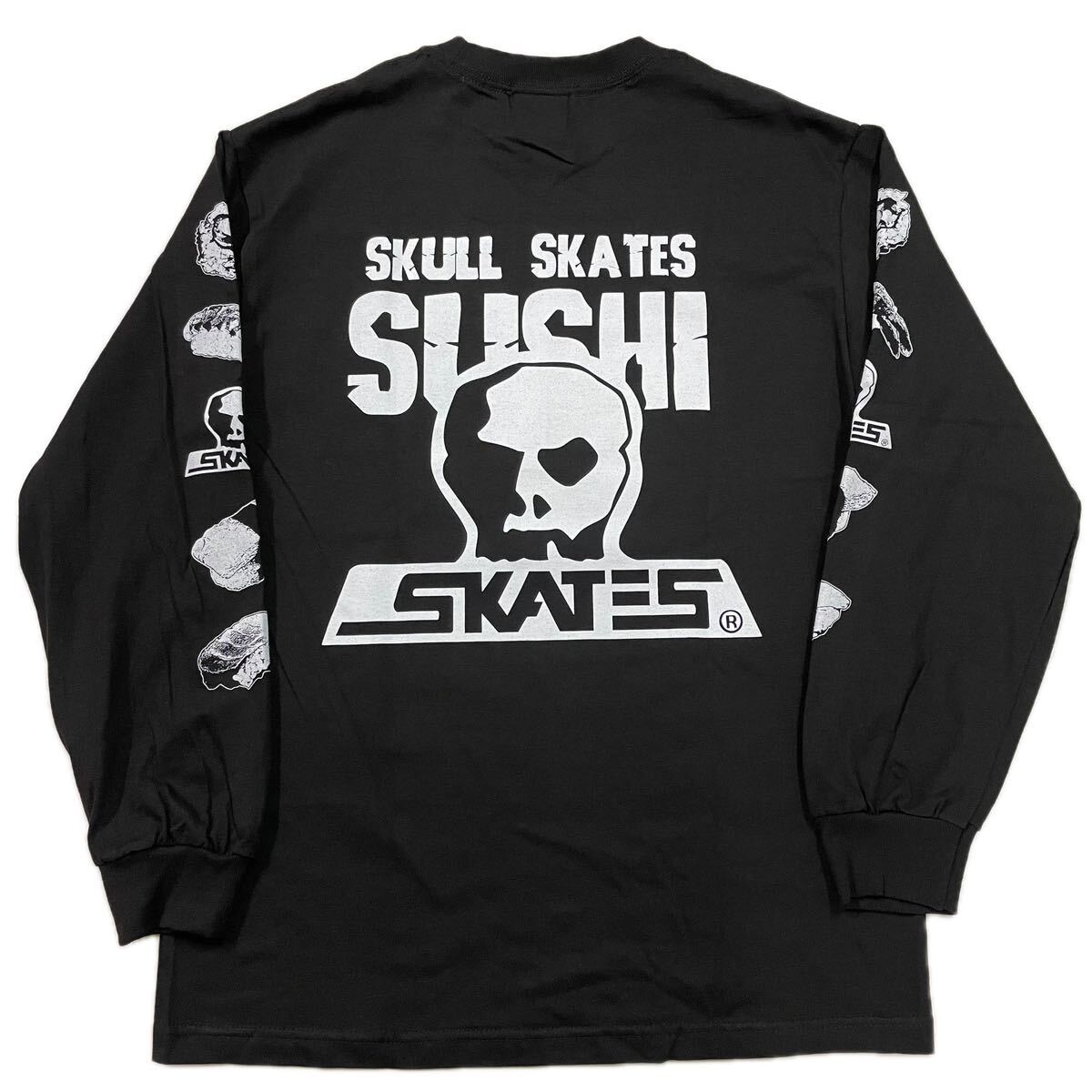 SKULL SKATES / SHUSHI ロンT スカルスケーツ 寿司 / ロングスリーブ / skateboard / スケートボード / スケボーの画像2