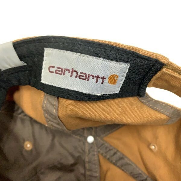 carhart カーハート キャップ 帽子 ハット ブラウン ベージュ 茶 メンズ レディース ファッション アウトドア ストリート_画像7