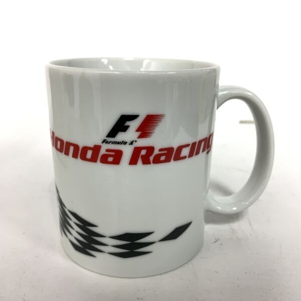 2 未使用 Honda Racing HRマグカップ SQ55 Formula 1 ホンダ レーシング ホンダコムテック 箱 2015年 4月 ホワイト 白 コップ マグカップ_画像2