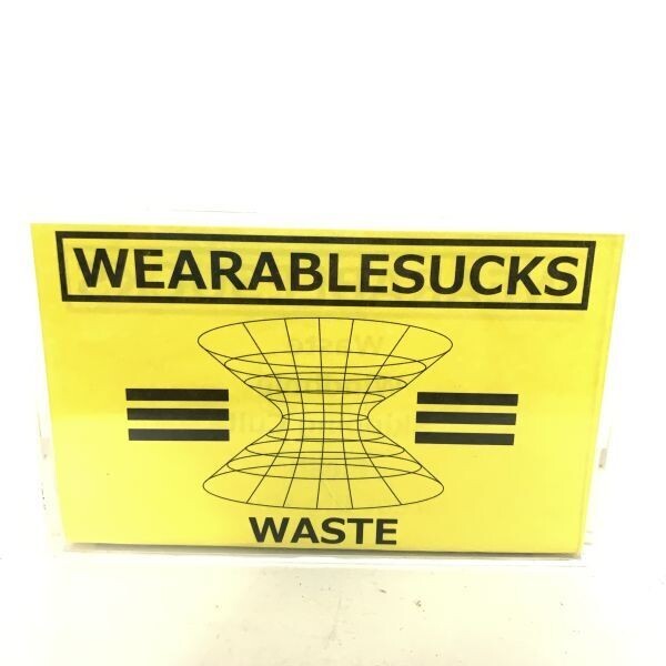 Waste WEARABLESUCKS BLACK HOLE カセットテープ　歌詞カード　ダウンロードコード　ロック　音楽　アナログ_画像2
