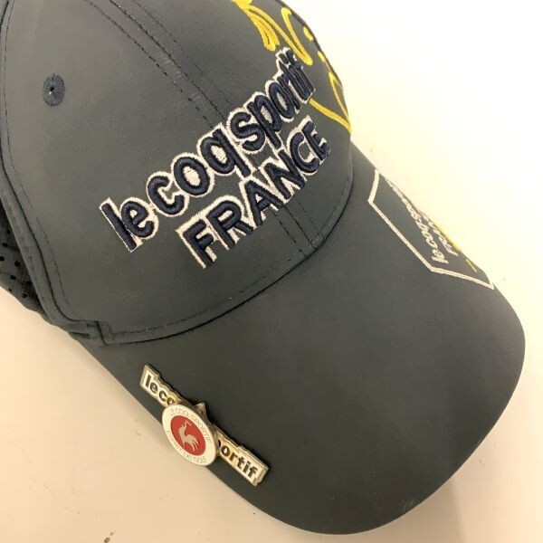 le coq sportif france ルコック メッシュキャップ 帽子 ハット ブラック 黒 バッチ ゴルフ スポーツ アウトドア フランス 刺繍の画像10
