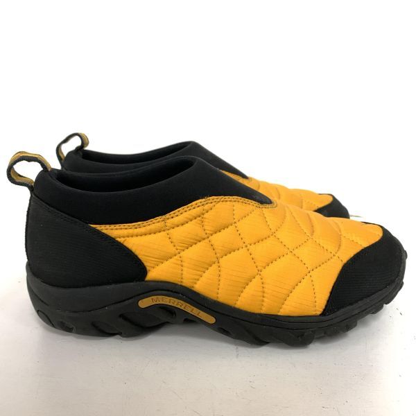 MERRELL AIR CUSHIONmereru воздушный подушка ALIPINE MOCmokUS7.5 24.5cm альпинизм обувь обувь обувь спортивные туфли ботинки желтый желтый цвет 