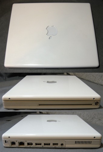 mb709 ibook G4 12インチ A1133 1.33Ghz リストア os10.4.2 最終バージョン 表示不良　 _画像3