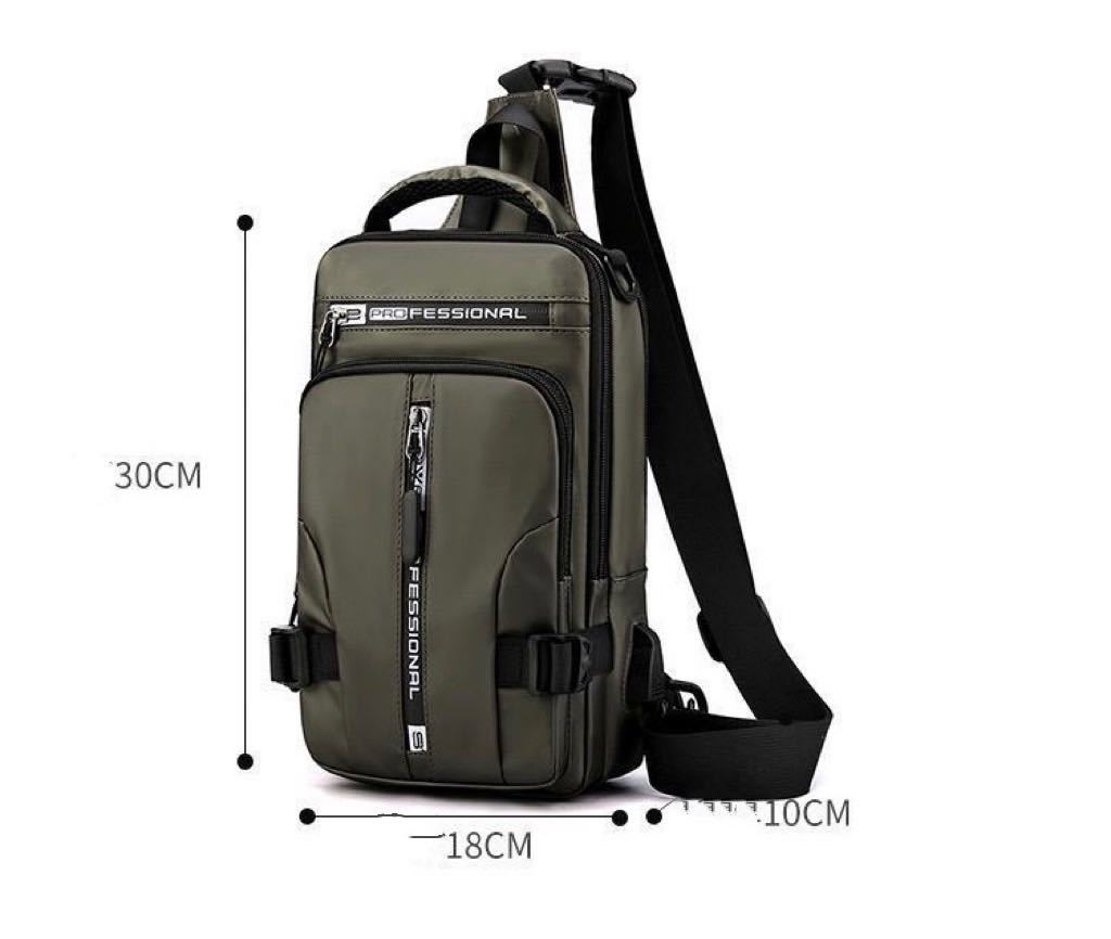 1 jpy free shipping body bag one shoulder bag diagonal .. bag high capacity one shoulder shoulder bag navy 