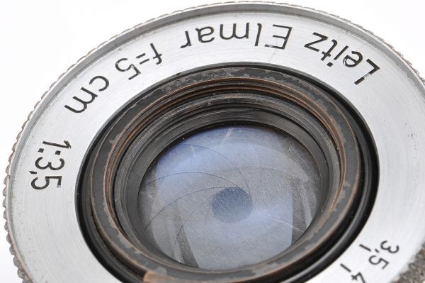 Leica Elmar 5cm F3.5 ライカ エルマー キャップ Lマウント L39 Leitz Wetzlar ライツ ヴェッツラー Germany ドイツ製 5/3.5 35 50
