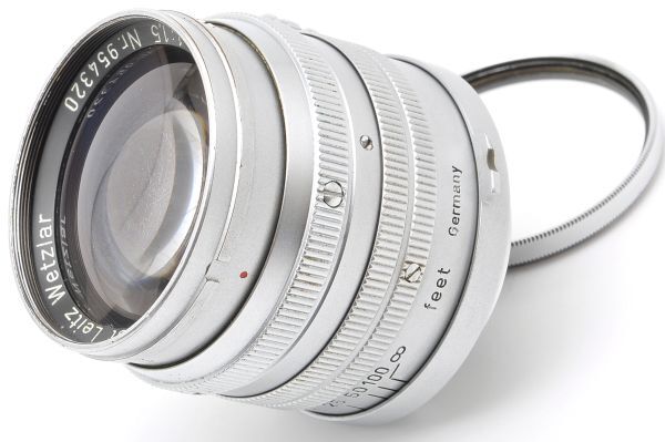 Leica Summarit 5cm F1.5 ライカ ズマリット Lマウント L39 フィルター ライツ ヴェッツラー Leitz Wetzlar Germany ドイツ製 5/1.5 15 50の画像1