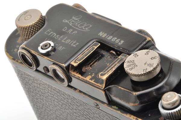 Leica I ライカ Ⅰ スプール Lマウント L39 Nickel ニッケル Black ブラック ドイツ製 Leitz Wetzlar ライツ 1 １ A型 Ａ型_画像3