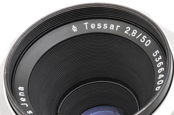 Carl Zeiss Jena Tessar 50mm F2.8 M42 カール ツァイス イエナ テッサー Ｍ４２ ドイツ製 Germany 50/2.8 5 28_画像2