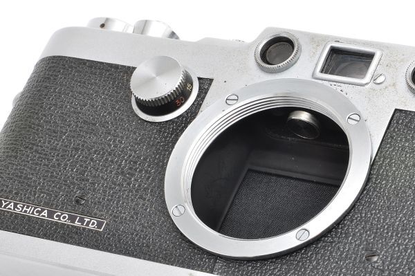 YASHICA YE ヤシカ ＹＥ スプール 革ケース Lマウント L39 レンジファインダー スクリューマウント 日本 JAPAN Leica ライカ Leitz ライツの画像3