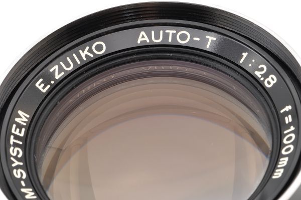 OLYMPUS OM-SYSTEM E.ZUIKO AUTO-T 100mm F2.8 オリンパス ＯＭ－システム ズイコー オート－Ｔ 100/2.8 キャップ フィルター 日本製 ZUIKOの画像2