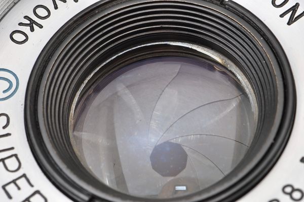Chiyoko SUPER ROKKOR 45mm F2.8 Lマウント L39 キャップ 千代田光学 スーパー ロッコール 45/2.8 日本 Leica ライカ Leitz ライツ 4.5 28_画像2