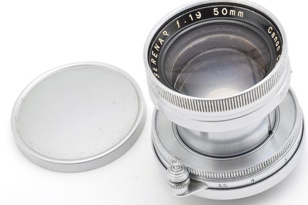 Canon SERENAR 50mm F1.9 Lマウント L39 キヤノン セレナー キャップ 日本 JAPAN キャノン カメラ 50/1.9 19 5 Leica ライカ Leitz ライツの画像1