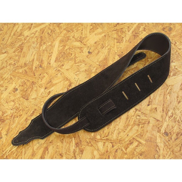  new goods Frank Lynn 3C-CH-G 3&#34; guitar strap suede leather top Franklin USA made 