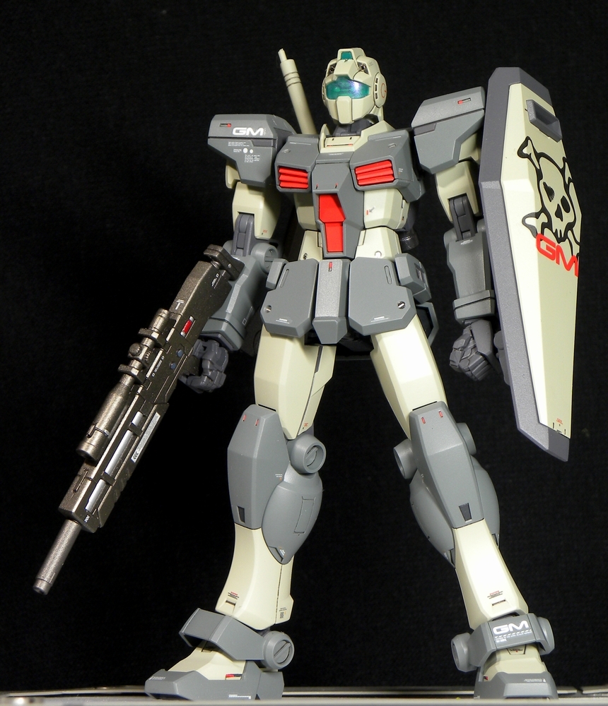 HGBF 1/144 GM／GM 改修・塗装済み完成品の画像1