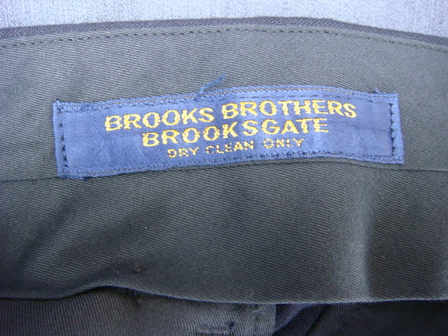 Brooks Brothers ブルックスブラザース　ウール混パンツ　W８０ BROOKSGATE　日本製_画像4