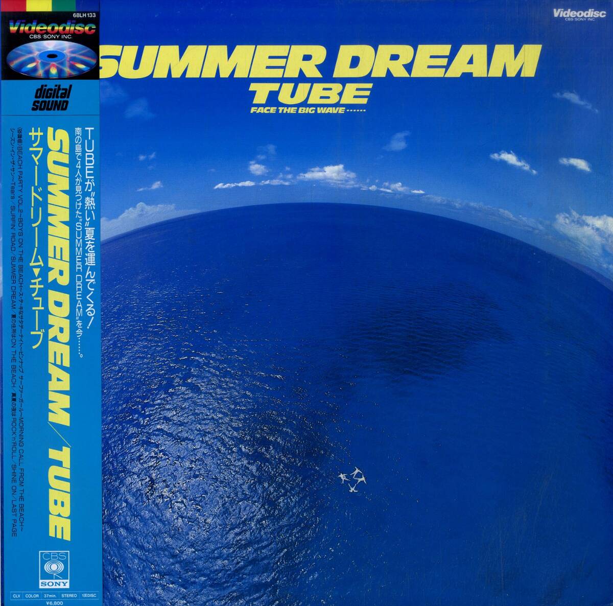 B00180775/LD/TUBE (チューブ・前田亘輝・春畑道哉)「Summer Dream サマードリーム (1987年・68LH-133)」の画像1
