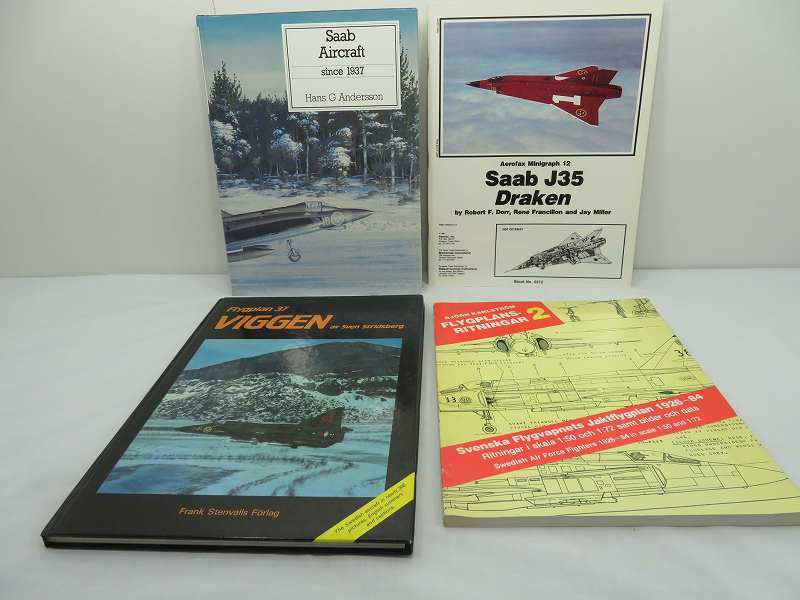 【管理G481】Saab Aircraft since 1937/Flygplan37Viggen　他 航空機　軍用機　洋書　5冊セット_画像1