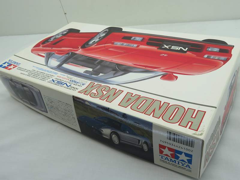 【管理G542】【未組立】TAMIYA タミヤ　ホンダ　NSX　スポーツカーシリーズ プラモデル 模型_画像3
