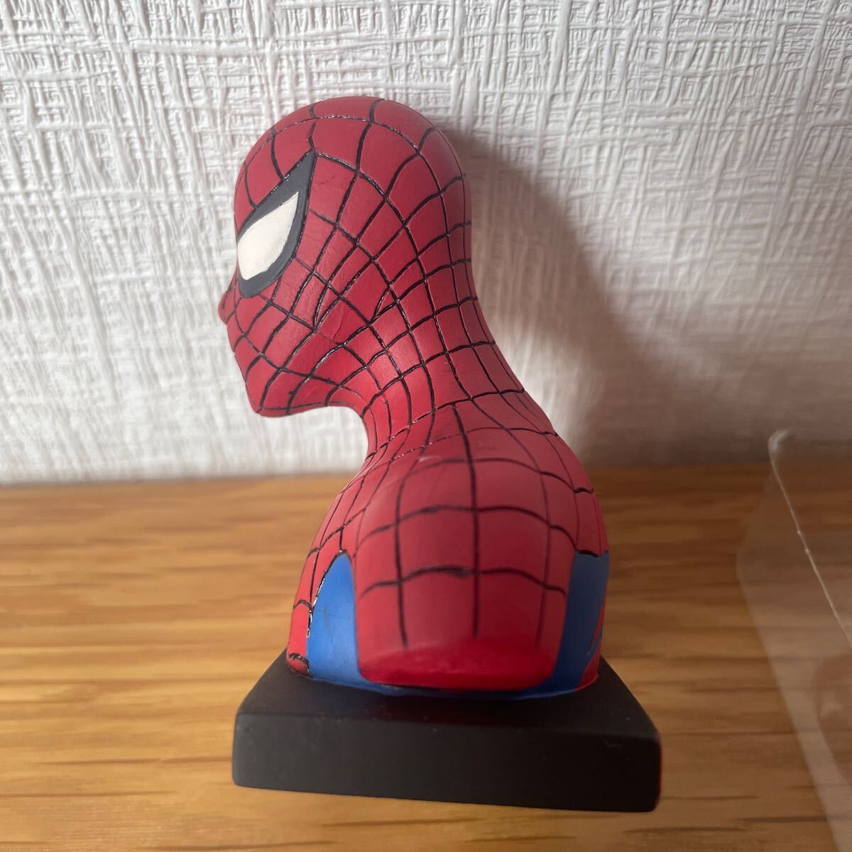 スパイダーマン 2003年 MARVEL UNIVERSAL STUDIOS JAPAN 胸像 フィギュア 素材:ポリレジン 中古 色欠け有り 重さ約100g 定形外300円の画像5