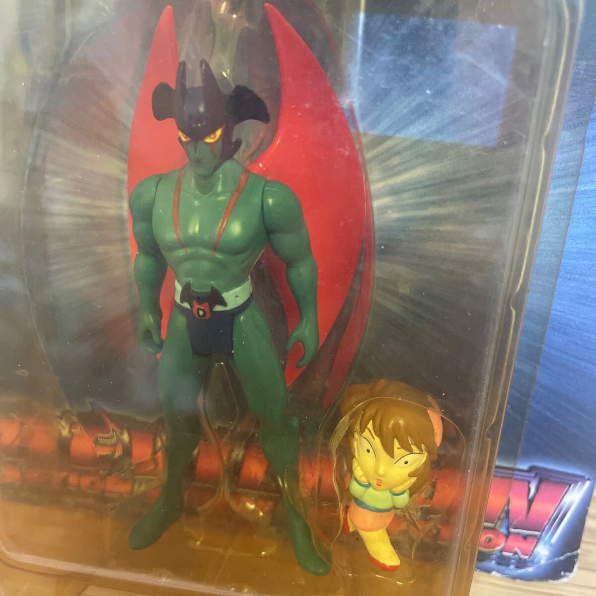  1998年 TV版デビルマン DEVILMAN アクション フィギュア コレクション バンプレスト 未開封 ブリスター焼け有り 台紙折れハゲ有 送料220円の画像3