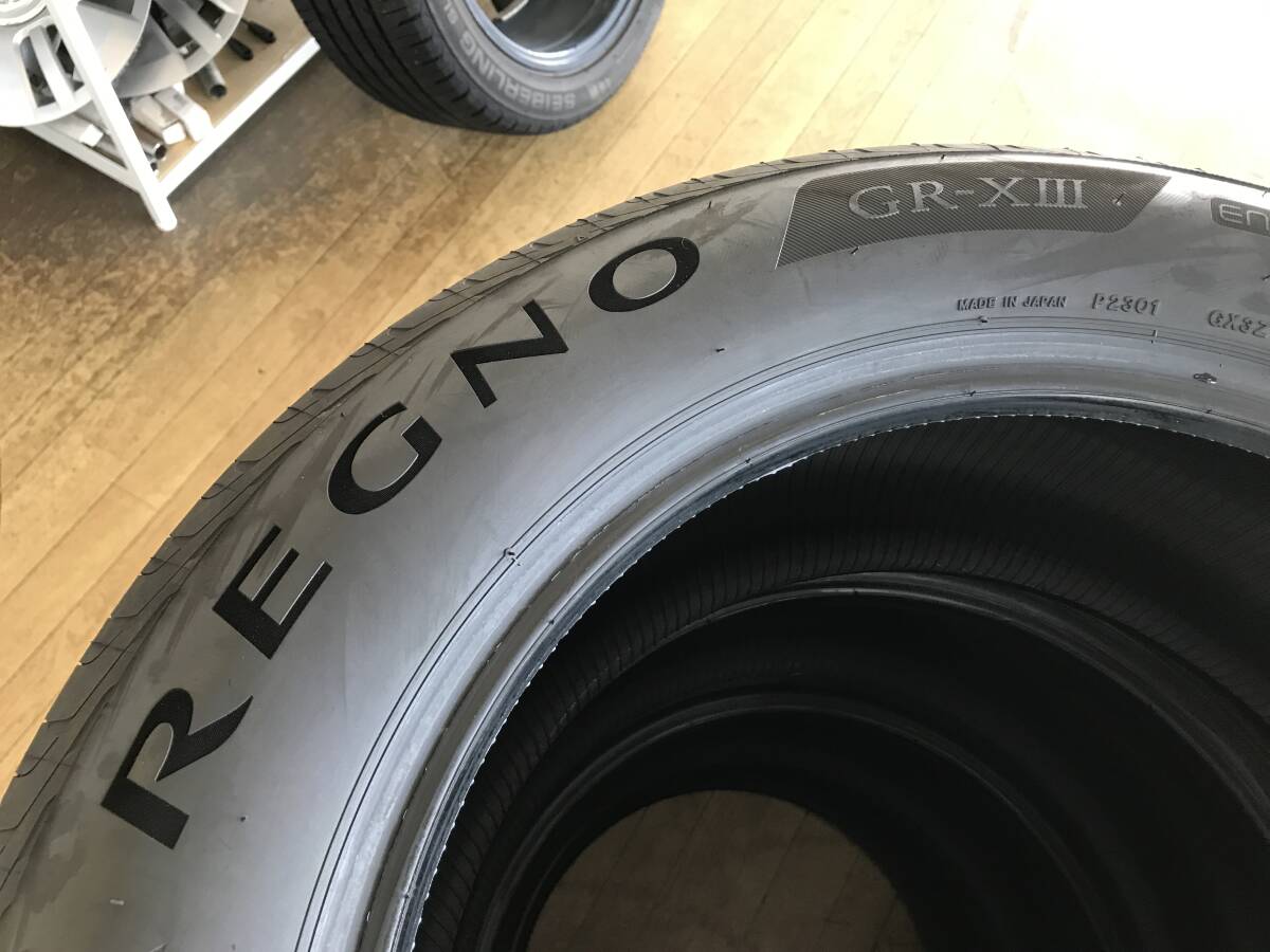 BS REGNO レグノ GR-X3 GR-XⅢ 225/55R17 24年製 4本 中古 XV フォレスター 10アルファード_画像3