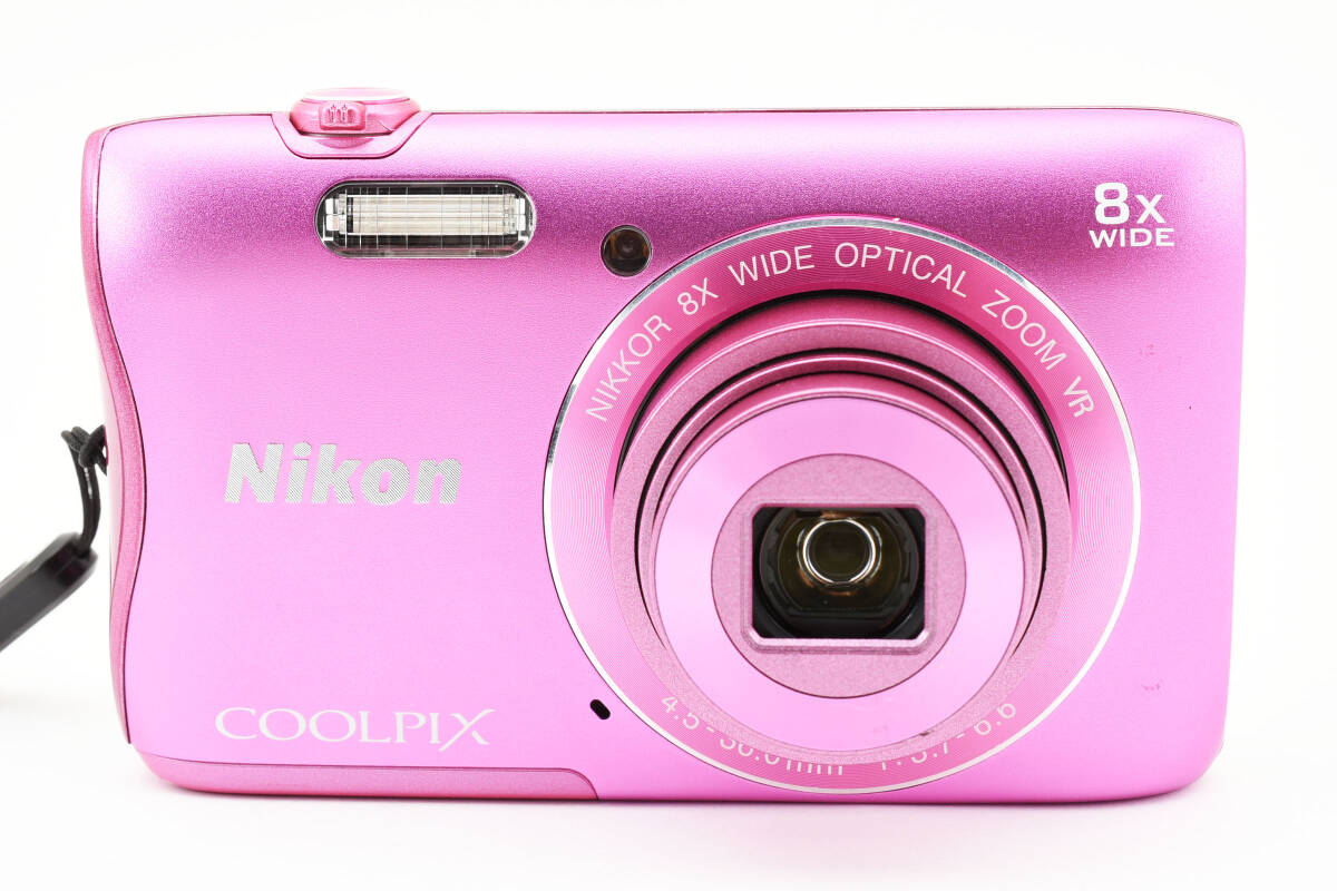 ★外観美品★ニコン NIKON COOLPIX S3700 コンパクトデジタルカメラ ピンク ＃971L3221　_画像4