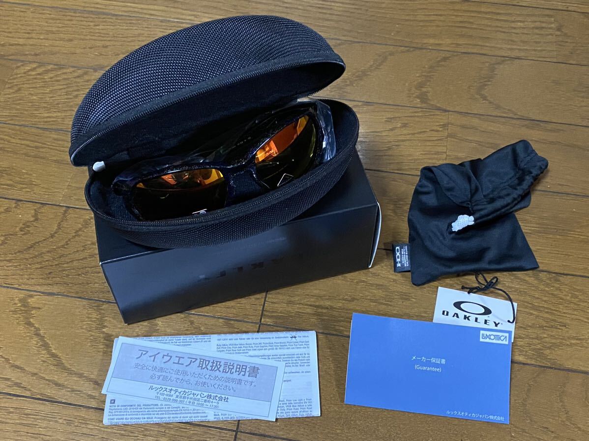 OAKLEY Plazma Low Bridge Fit Verve Collection 国内正規品 ダークギャラクシー プリズムルビー オークリー サングラス の画像8