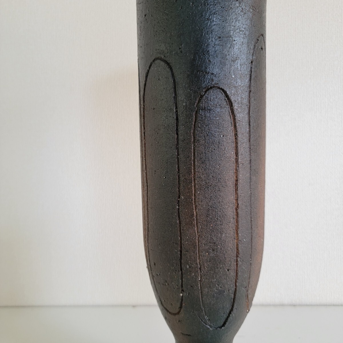 三菱 華道師範所蔵品 Japanese Vintage Flower Vase モダン 北欧 ヴィンテージ デザイン フラワーベース 花瓶 花器 インテリア 1725Vの画像4