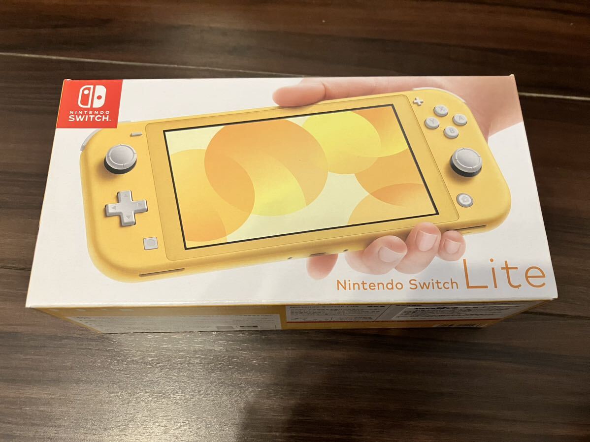 新品未使用 Nintendo Switch Lite イエロー 本体 任天堂 ニンテンドースイッチ ライト の画像1
