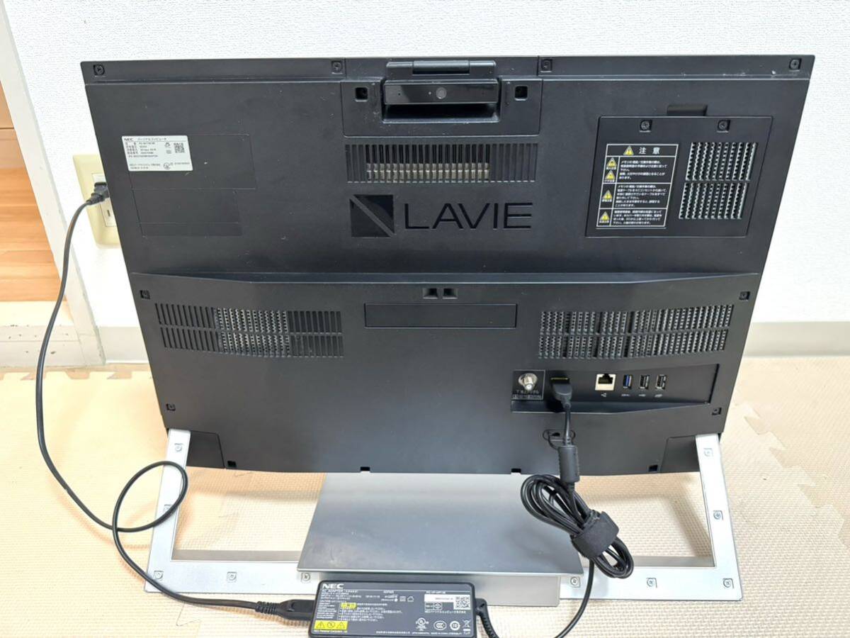 NEC LAVIE Desk All-in-one DA770/FAW PC-DA770FAW ファインホワイト 一体型パソコン i7-6500U HDDなし_画像8