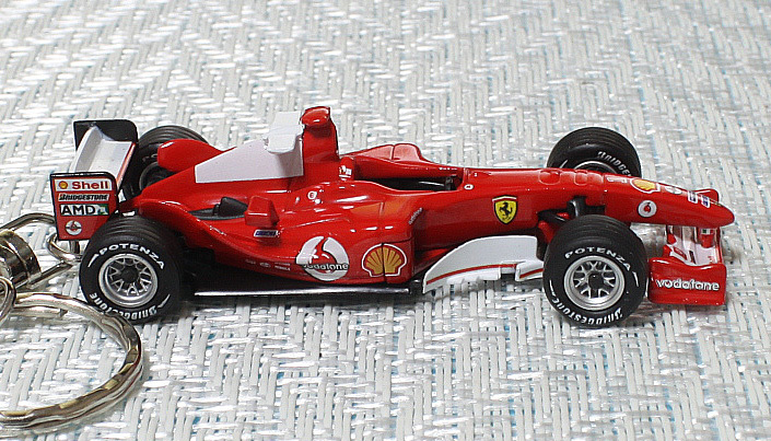 ★☆FERRARI☆フェラーリ F2004☆2004☆F1☆＃1 ミハエル・シューマッハ☆ミニカー☆キーホルダー・アクセサリー☆★の画像2