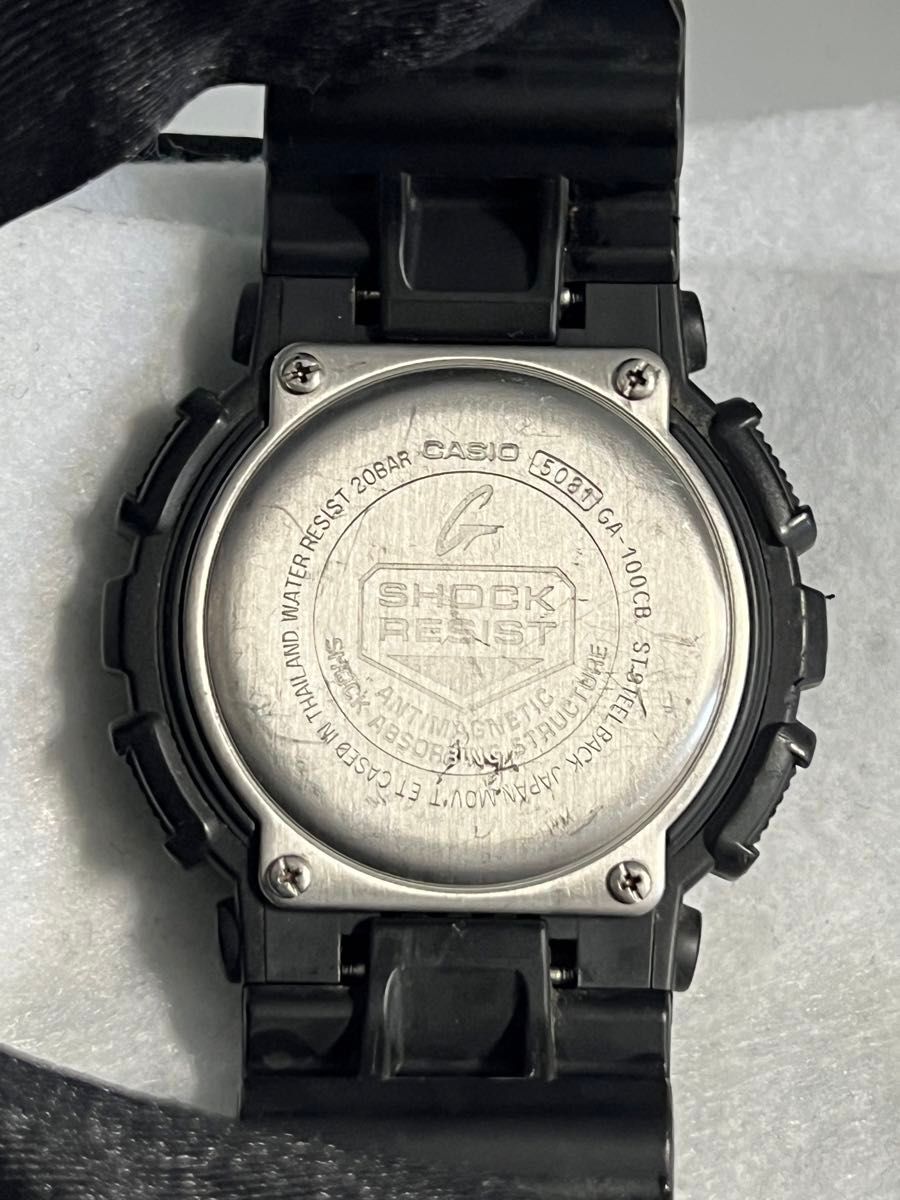 CASIO G-SHOCK メンズ腕時計　GA-100CB