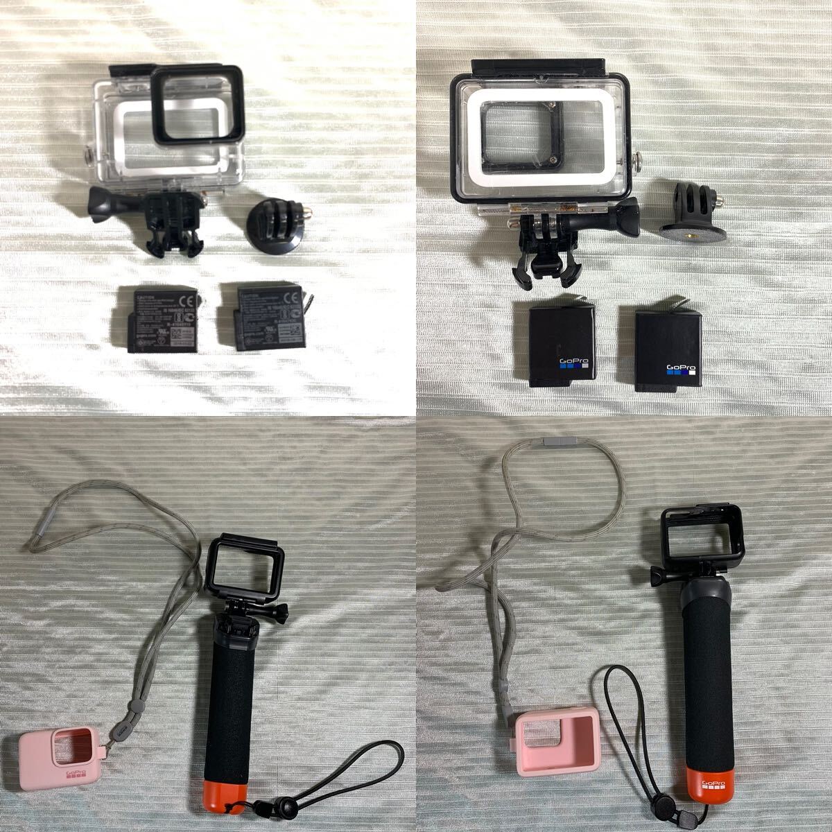 GoPro ゴープロ BLACK アクションカメラ HERO7 ビデオカメラ 付属品付き 光学機器 バッテリー 28-8の画像8