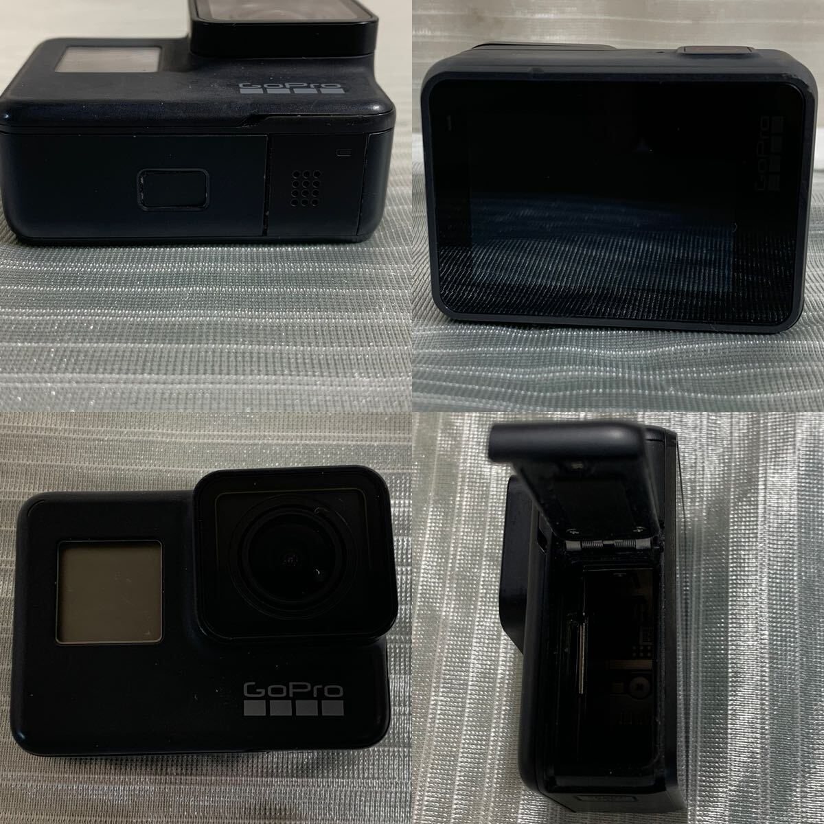 GoPro ゴープロ BLACK アクションカメラ HERO7 ビデオカメラ 付属品付き 光学機器 バッテリー 28-8の画像6