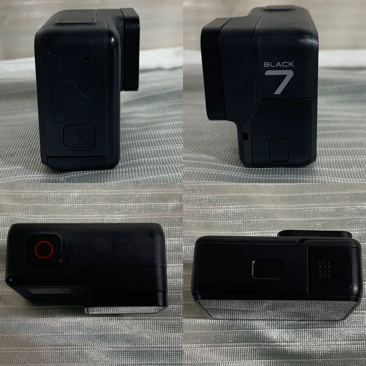 GoPro ゴープロ BLACK アクションカメラ HERO7 ビデオカメラ 付属品付き 光学機器 バッテリー 28-8の画像5