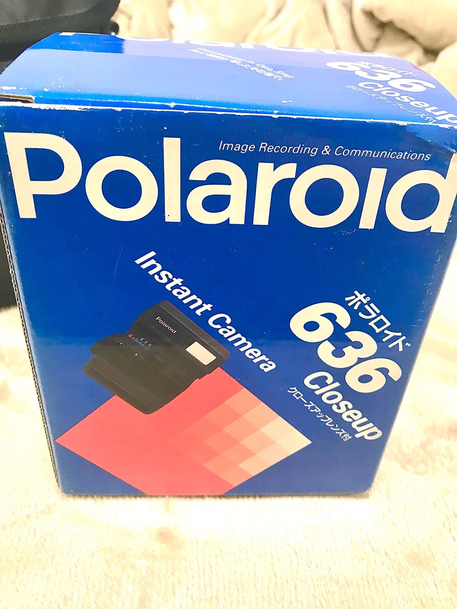 ポラロイドカメラ  Polaroid636 クローズアップ バッグ、保証書、説明書、箱付き カメラ POLAROID