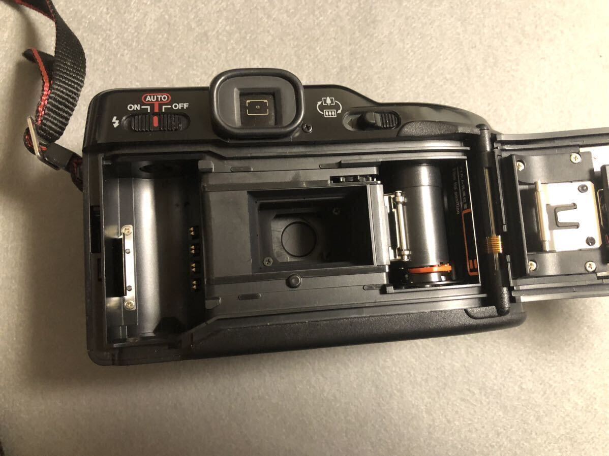 [T278]動作　Canon オートボーイテレ Autoboy TELE 35mm オートフォーカス コンパクトフィルムカメラ クォーツデート40/70mm 1:2.8/4.9_画像6