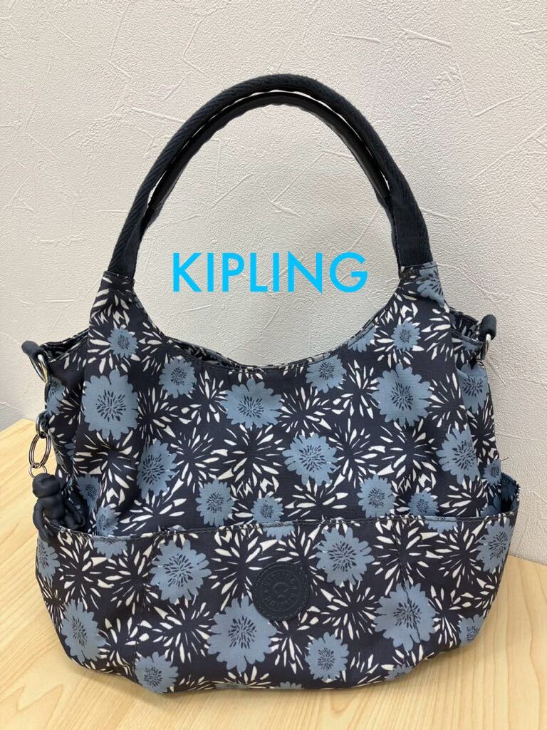 [H7354-1] KIPLING Kipling ручная сумочка сумка на плечо цветочный принт 