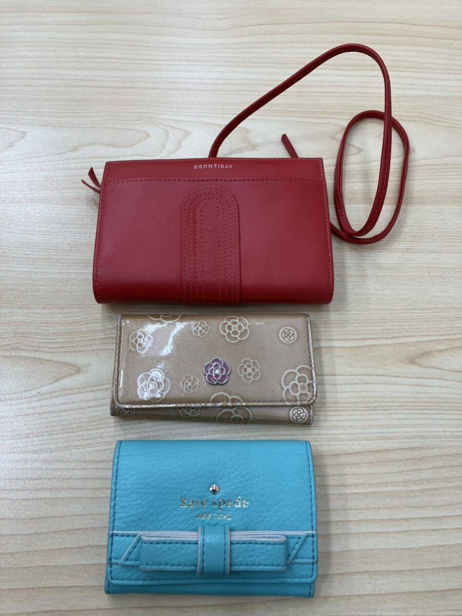 「H」 財布 長財布 折り財布 キーケース COACH セリーヌ Kate spade などおまとめ10品_画像2