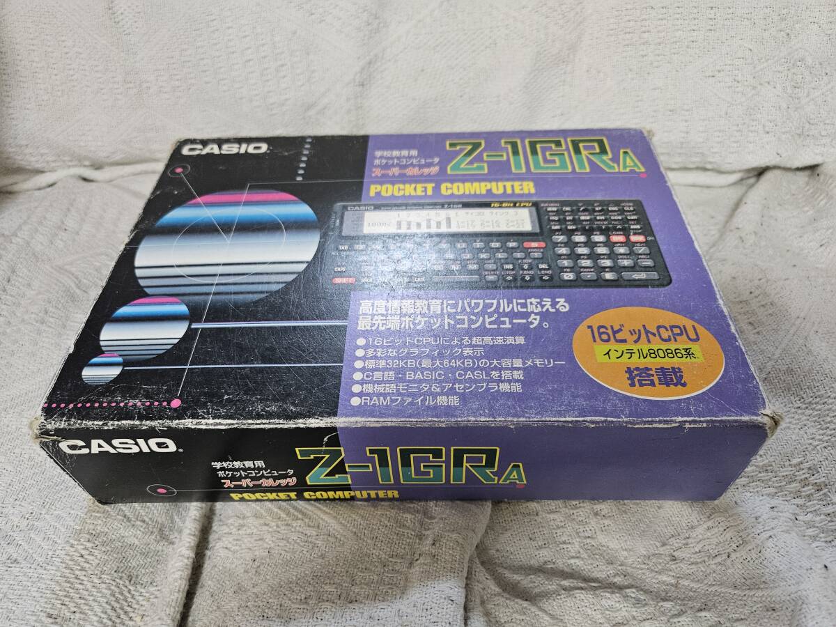 CASIO POCKET COMPUTER Z-1GRA カシオ ポケットコンピュータ ■ma4の画像4