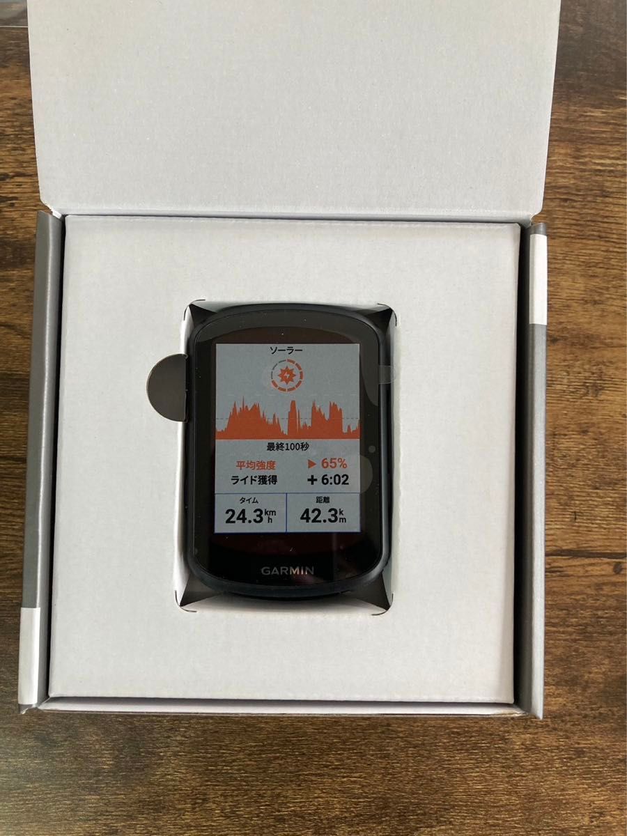 新品未使用 GARMIN Edge840 Solar