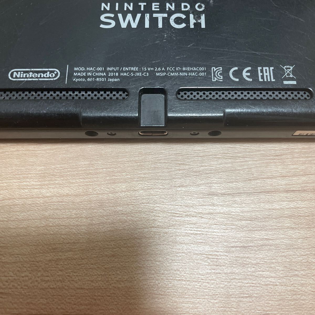 【ニンテンドー スイッチ】 本体 ジャンク品 Nintendo Switchの画像4