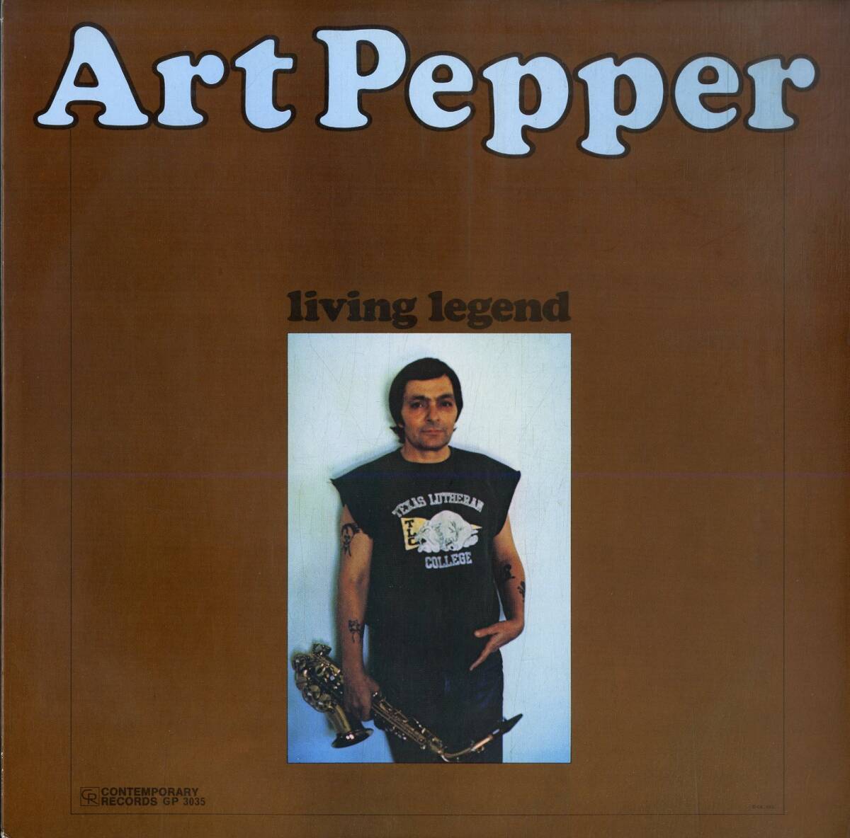 A00590696/LP/アート・ペッパー(ART PEPPER)「Living Legend (1976年・GP-3035・クールジャズ)」の画像1