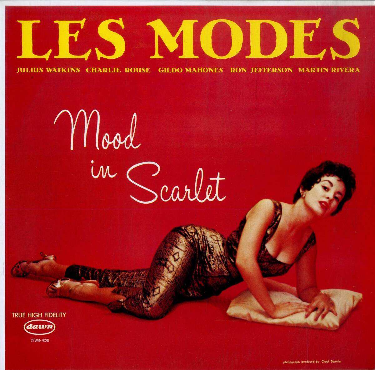 A00591572/LP/Les Modes/Julius Watkins/Charlie Rouse「Mood In Scarlet」の画像1